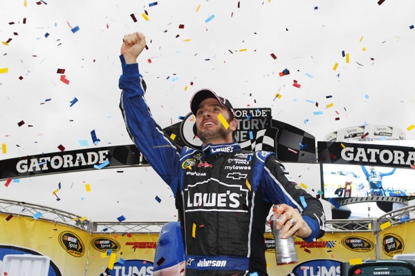 Again Brad Keselowski surprises. But Jimmie Johnson is back atop the championship standings and looking as powerful as ever