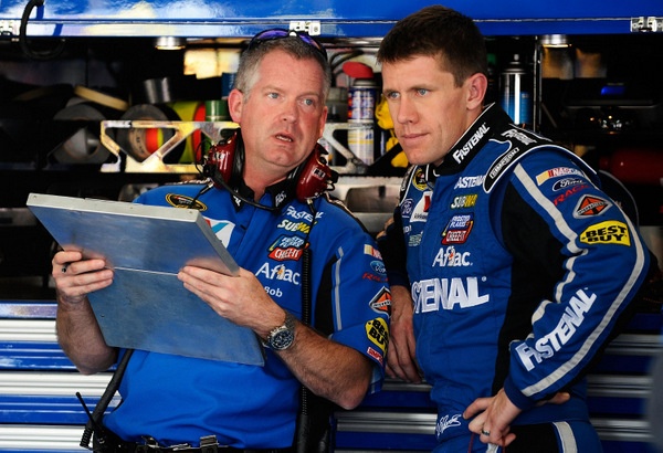 Carl Edwards gets a new crew chief, AJ Allmendinger gets a new drug test date...and Chad Norris quips are rampant