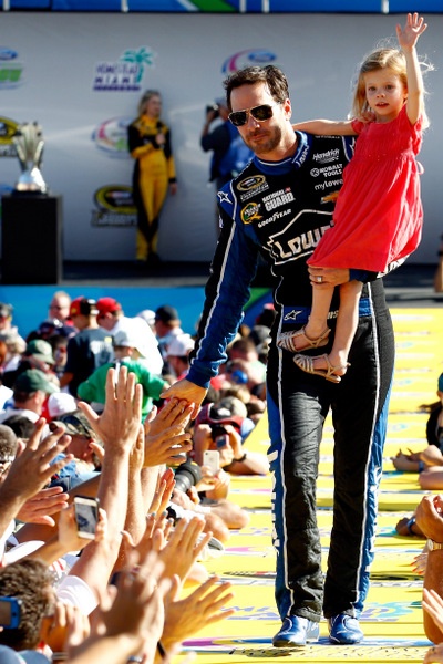 Jimmie Johnson lets his actions do the talking....and he's the real deal, now a six-time champion