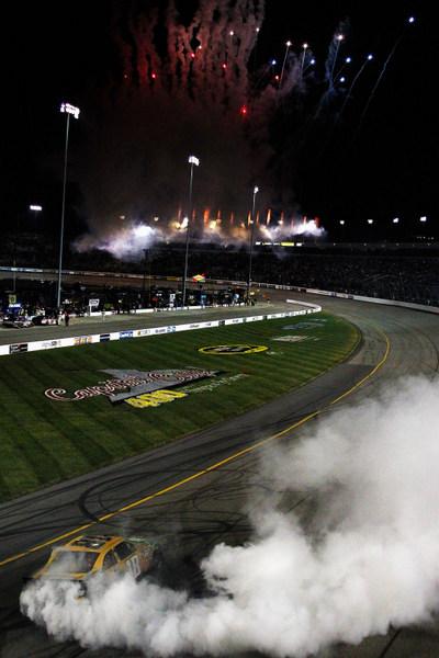 Stewart and Edwards not a bit pleased with officiating, but Johnson takes his penalty in stride, on a curious night in Richmond