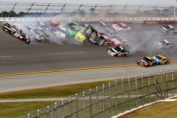 State of the Sport? Uh, and Daytona officials are blaming the drivers?