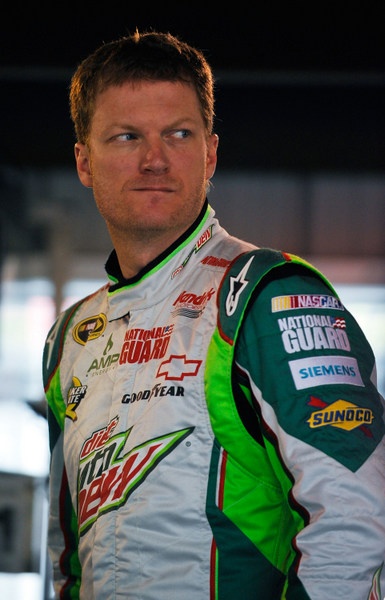 Junior! Back in the car, and ready to rumble at Martinsville