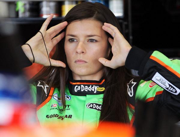 Danica Patrick, and the Lady in Black?
