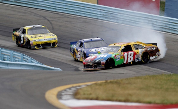 Ambrose! Beats Kyle and Brad is a wild afternoon at Watkins Glen