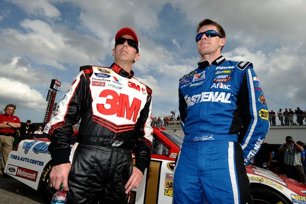 What's up in the Ford camp? Carl Edwards and Greg Biffle say Team Ford is behind the curve right now